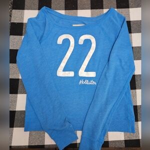 HOLLISTER Women's Blue Sweatshirt Size Small #22